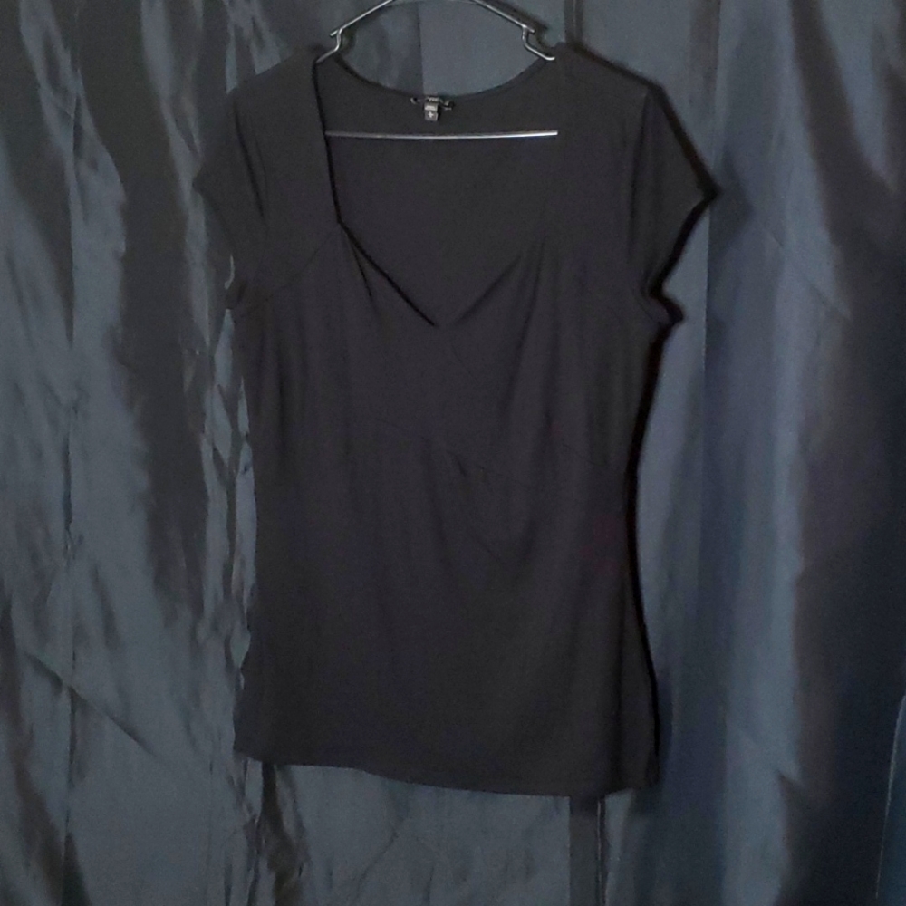 Express Large Black short Sleeve Top
